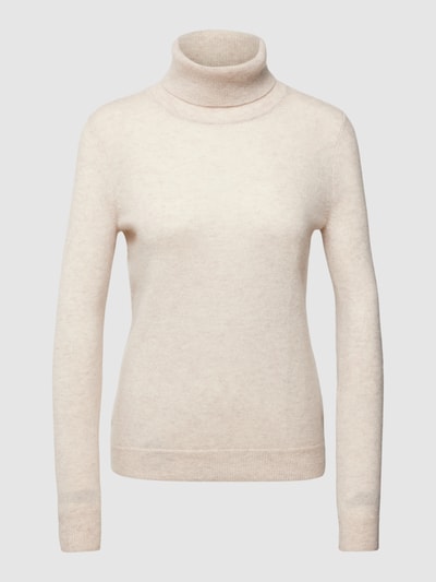 Christian Berg Woman Pullover van kasjmier in gemêleerde look Beige gemêleerd - 2