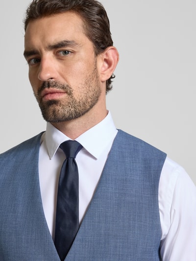 MCNEAL Weste mit V-Ausschnitt und Paspeltaschen Blau 3