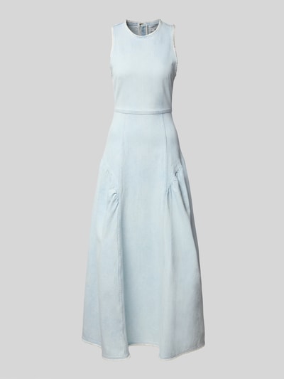 Ivy Oak Jeanskleid mit Fransen Modell 'MARCA ANN' Bleu 2