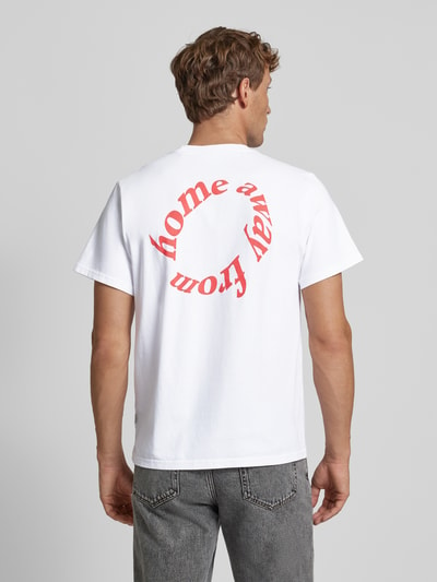 Forét T-Shirt mit Rundhalsausschnitt Modell 'TURN' Weiss 5