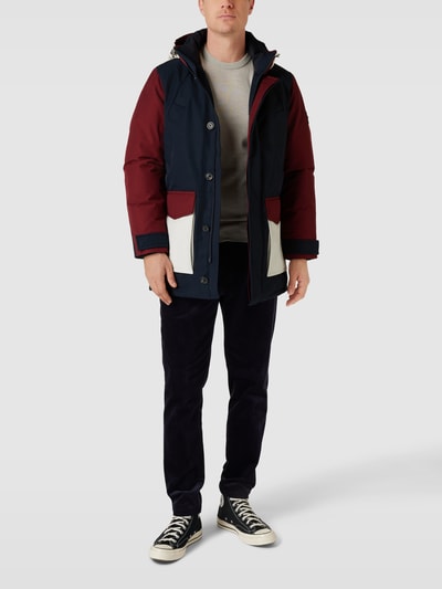 Tommy Hilfiger Donsjack met borstzakken, model 'ROCKIE' Blauw - 1