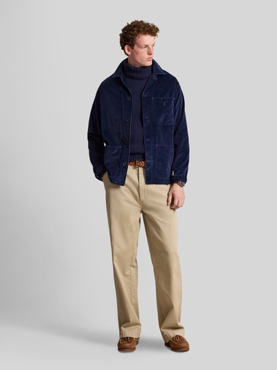 Polo Ralph Lauren Koszula casualowa o kroju regular fit z czystej bawełny Granatowy 1