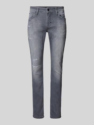 Antony Morato Tapered Fit Jeans im Destroyed-Look Hellgrau 2