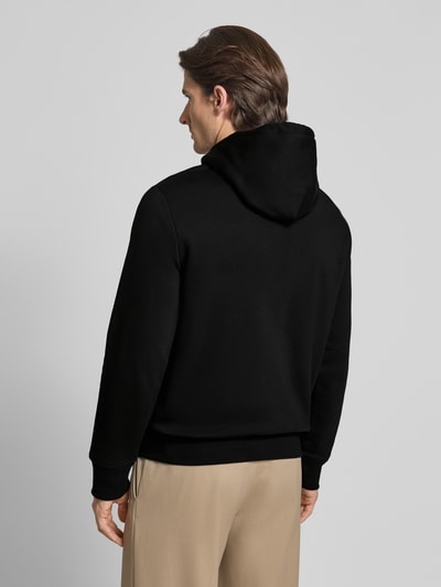 Polo Ralph Lauren Hoodie mit Logo-Stitching und Känguru-Tasche Black 5