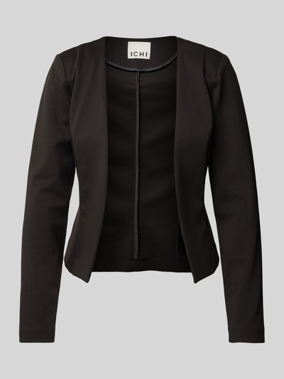 ICHI Regular Fit Blazer mit offener Vorderseite Modell 'KATE' Black 2