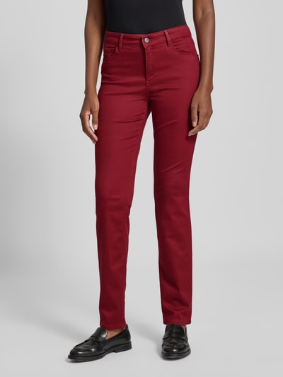 Brax Straight Fit Jeans im 5-Pocket-Design Modell 'STYLE.SHAKIRA' Bordeaux 4