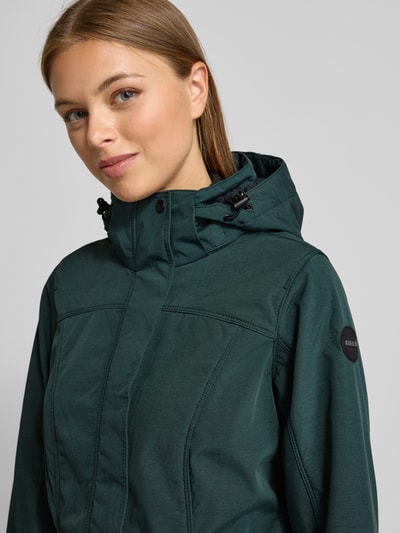 G.I.G.A. DX Jacke mit Kapuze und Reißverschlusstaschen Dunkelgruen Melange 3