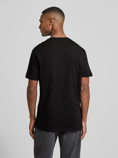 ARMANI EXCHANGE T-shirt met labelprint Zwart - 5
