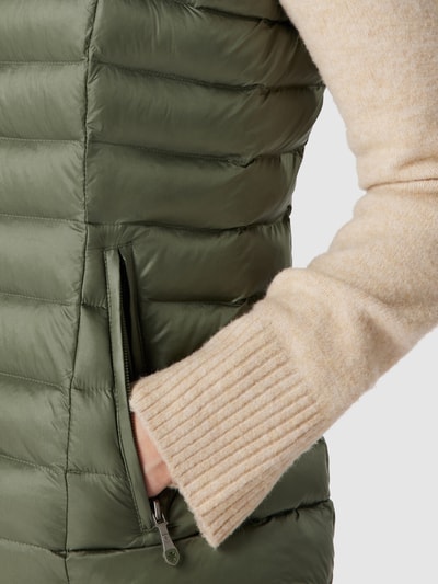 Wellensteyn Bodywarmer met labelapplicatie, model 'Italy Hood' Lichtgroen - 6