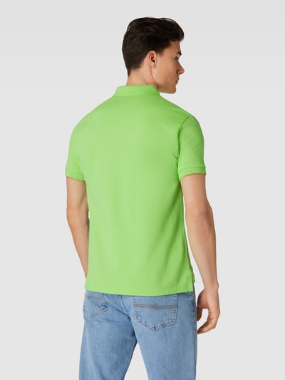 Polo Ralph Lauren Poloshirt mit Label-Stitching Grasgrün 5