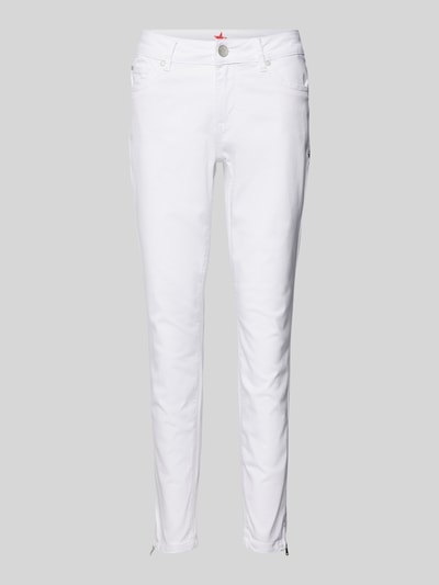 Buena Vista Slim Fit Jeans mit verkürztem Schnitt Modell 'Italy' Weiss 2