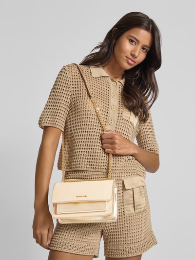 MICHAEL Michael Kors Handtasche mit Strukturmuster Modell 'CLAIRE' Gold 1