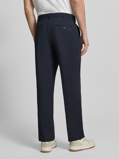 MCNEAL Wide Leg Fit Stoffhose mit Viskose-Anteil Marine 5