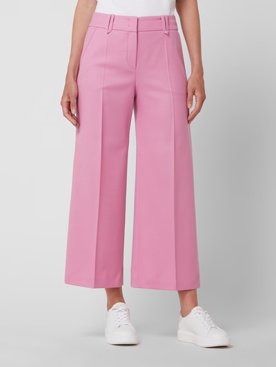 Windsor Culotte aus Schurwoll-Elasthan-Mix  Rosa 4