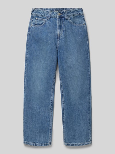 Tom Tailor Loose Fit Baggy Jeans aus reiner Baumwolle Blau 1