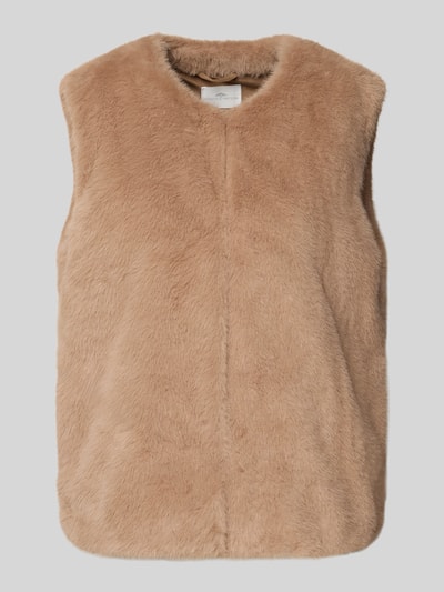 Fynch-Hatton Gilet met imitatiebont Beige - 2