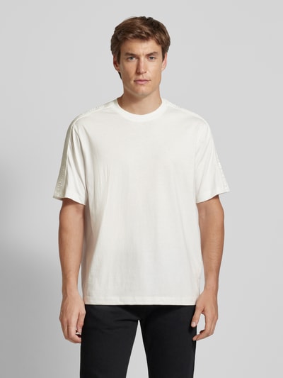 ARMANI EXCHANGE T-shirt met labeldetails Wit - 4