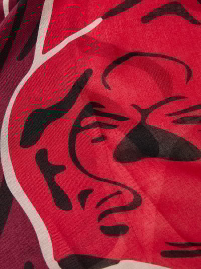 Codello Loop-Schal mit Label-Applikation Rot 2