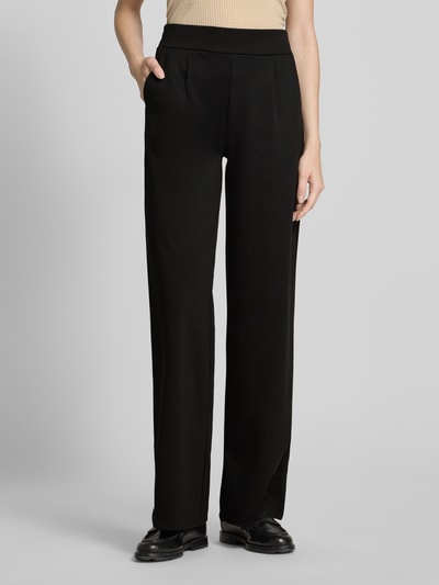 B.Young Wide Leg Stoffhose mit Bundfalten Modell 'Rizetta' Black 4