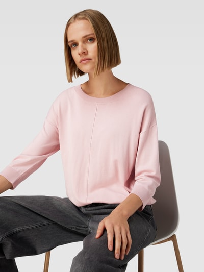 comma Casual Identity Strickpullover mit 3/4-Arm Rose 3