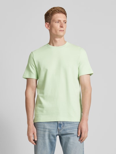 Tom Tailor T-shirt met structuurmotief Lindegroen - 4