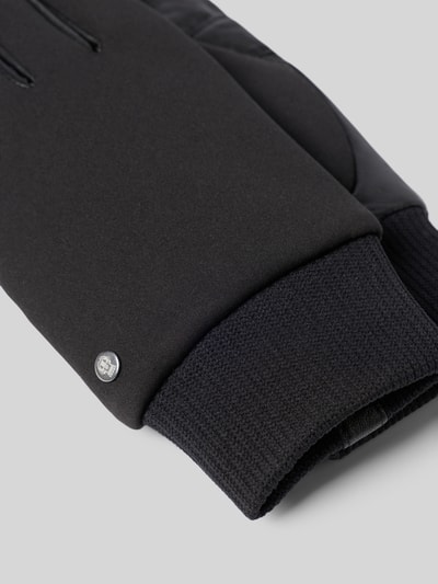 Roeckl Handschuhe aus Ziegennappa mit Rippbündchen Baltimore Black 2