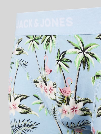 Jack & Jones Trunks mit elastischem Label-Bund im 3er-Pack Hellblau 2