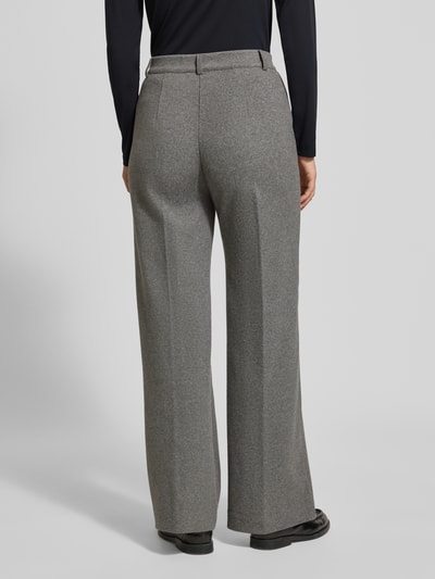 Weekend Max Mara Straight leg broek met katoen, model 'ZELOTA' Middengrijs gemêleerd - 5