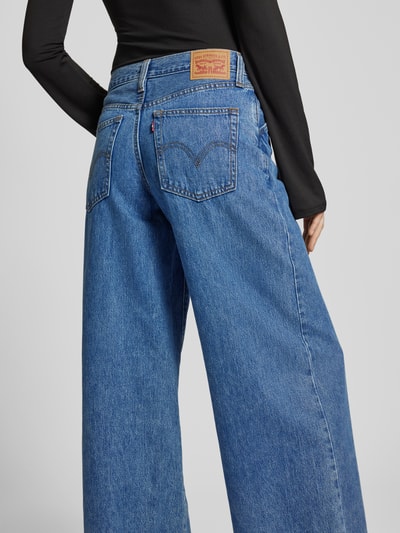 Levi's® Baggy wide leg jeans in 5-pocketmodel Lichtblauw - 3