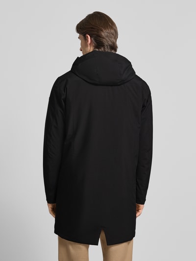 SCANDINAVIAN EDITION Jacke in Überlänge Modell 'Nimbus' BLACK 5