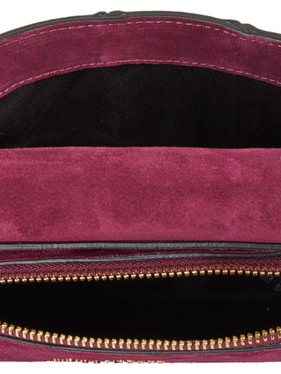 Coccinelle Crossbody Bag aus Veloursleder Purple 4