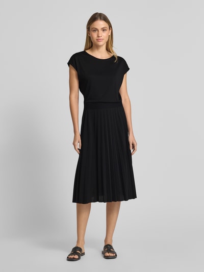 Marc O'Polo Tailliertes Jersey-Kleid mit elastischer Taille BLACK 4