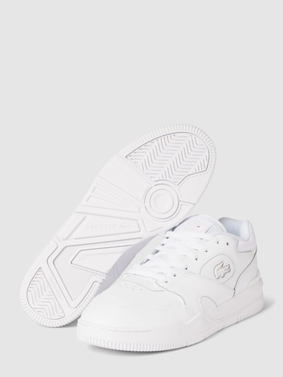 Lacoste Sneaker aus echtem Leder Weiss 4