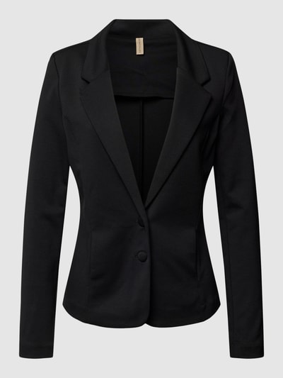 Soyaconcept Blazer mit seitlichen Eingrifftaschen Modell 'Daniela' Black 2