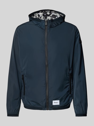 khujo Jacke mit Reißverschlusstaschen Modell 'Ferd' Marine 2