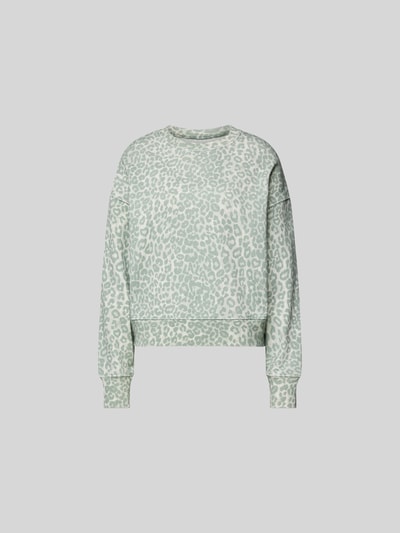 Lala Berlin Sweatshirt mit Rundhalsausschnitt Hellgrau 2