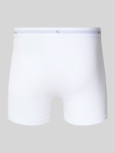 PAUL SMITH Trunks mit elastischem Logo-Bund im 3er-Pack Weiss 3