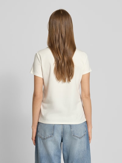 Zero T-Shirt mit Rundhalsausschnitt Weiss 5