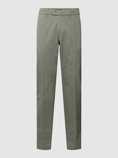 Eurex By Brax Broek met stretch, model 'JOE' Groen - 2