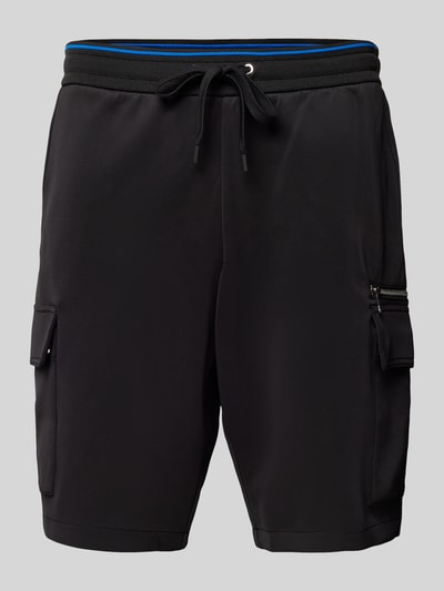 Michael Kors Regular Fit Cargoshorts mit elastischem Bund Black 2