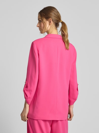 s.Oliver BLACK LABEL Regular Fit Longblazer mit 3/4-Ärmeln Pink 5