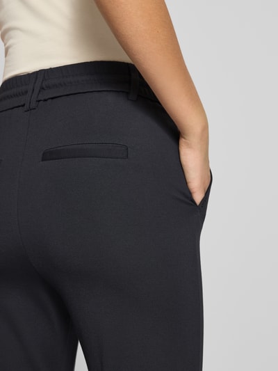 Only Regular fit trainingsbroek van viscosemix, model 'POPTRASH' Antraciet - 3