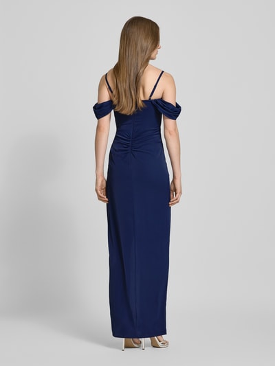 Lipsy Sukienka wieczorowa z koronkowym obszyciem Ciemnoniebieski 5