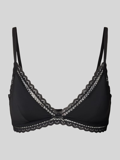 HUGO BH mit Spitzenbesatz Modell 'UNIQUE' Black 1