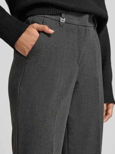 TONI Broek met wijde pijpen, model 'luisa' Antraciet - 3