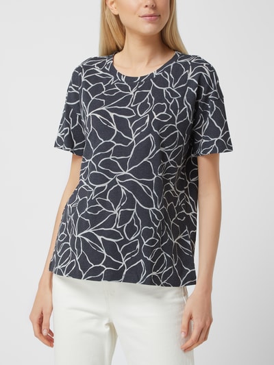Esprit T-Shirt mit Ausbrenner-Effekt  Schwarz 4