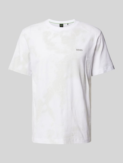 BOSS Green T-shirt met ronde hals Wit - 2