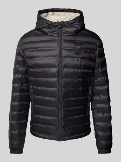 Blauer Usa Gewatteerd jack met capuchon, model 'CHARLES' Zwart - 2