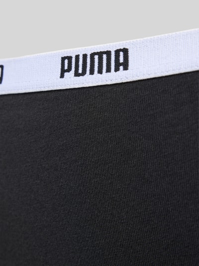 PUMA String met elastische band met label in een set van 6 stuks Zwart - 2