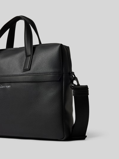 CK Calvin Klein Laptoptasche mit Tragehenkel und Schulterriemen Black 3